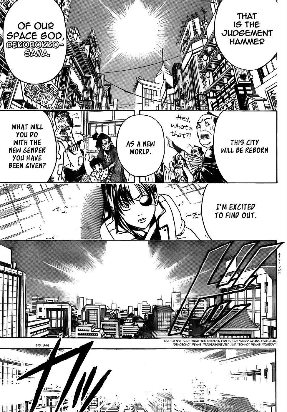 Gintama Chapter 437 page 7 - Chapter 437 : 9 + 1 = Yagyuu Jyuubee