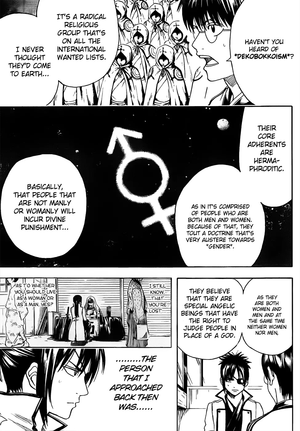 Gintama Chapter 438 page 11 - Chapter 438 : I Believe I Can Both Be Beautiful And Manga