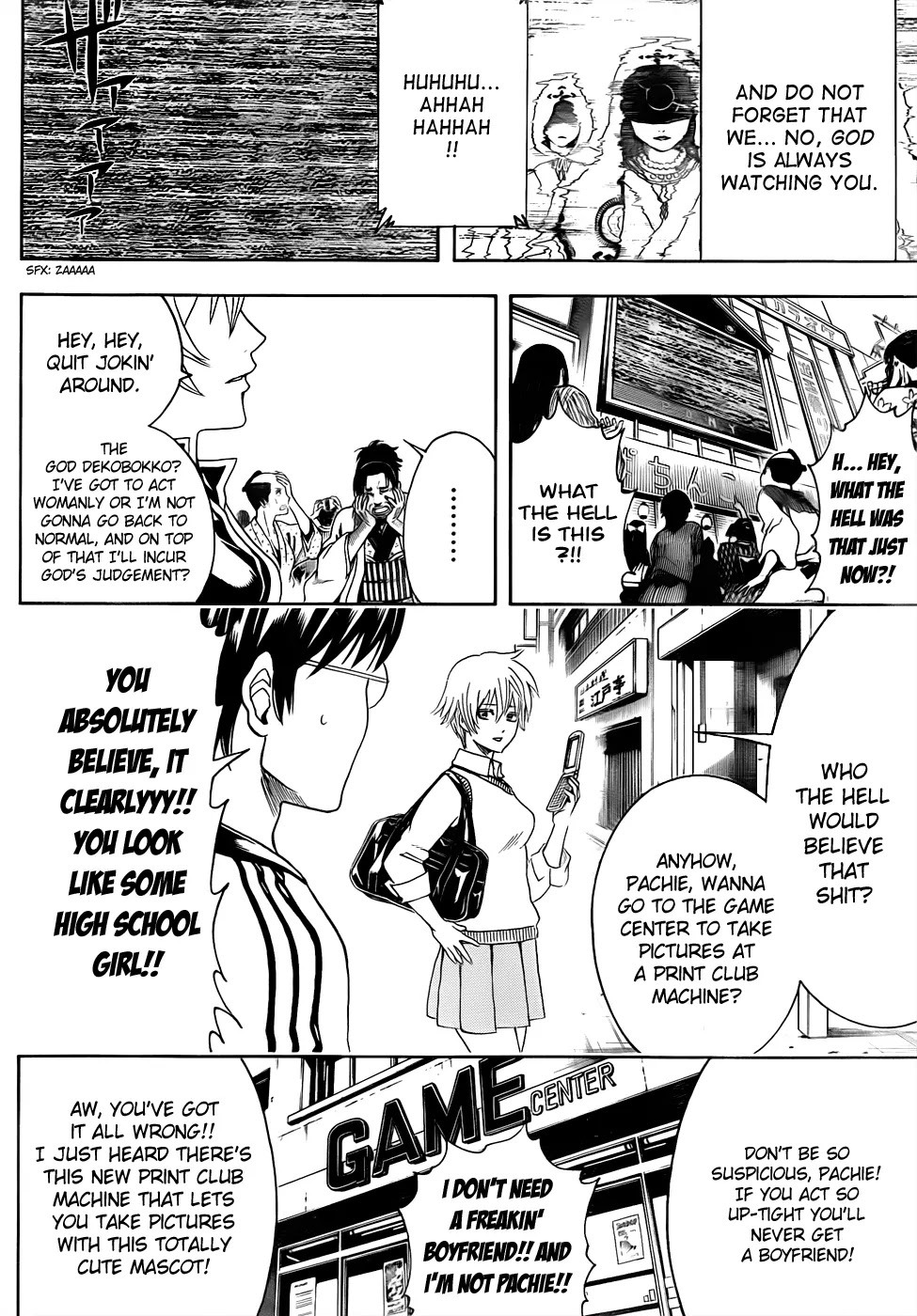 Gintama Chapter 438 page 6 - Chapter 438 : I Believe I Can Both Be Beautiful And Manga