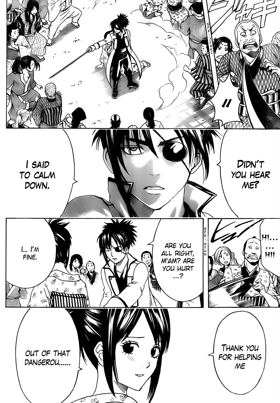 Gintama Chapter 438 page 8 - Chapter 438 : I Believe I Can Both Be Beautiful And Manga