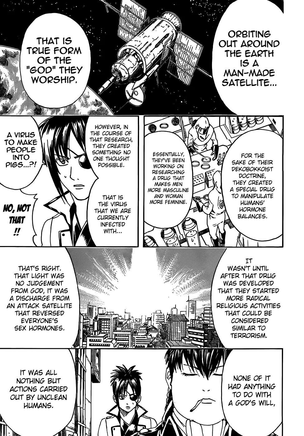 Gintama Chapter 439 page 7 - Chapter 439 : When You Forget About Calories Is When They Come Back