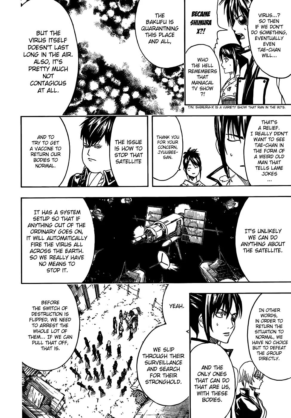 Gintama Chapter 439 page 8 - Chapter 439 : When You Forget About Calories Is When They Come Back
