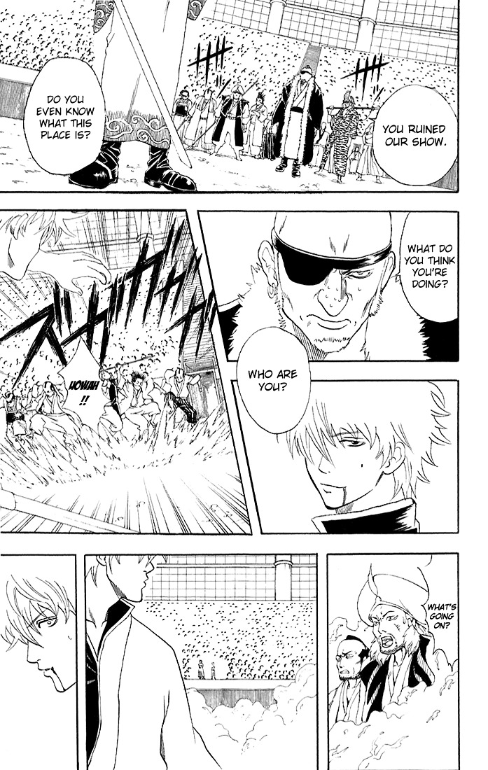 Gintama Chapter 44 page 10 - Chapter 44 : Lesson 44: There Are Some Things That Even A Sword Can't Cut.