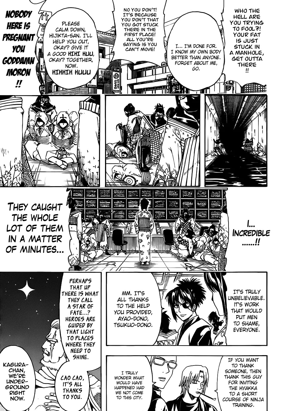 Gintama Chapter 440 page 9 - Chapter 440 : Affection, Heartache, Manliness and Femininity