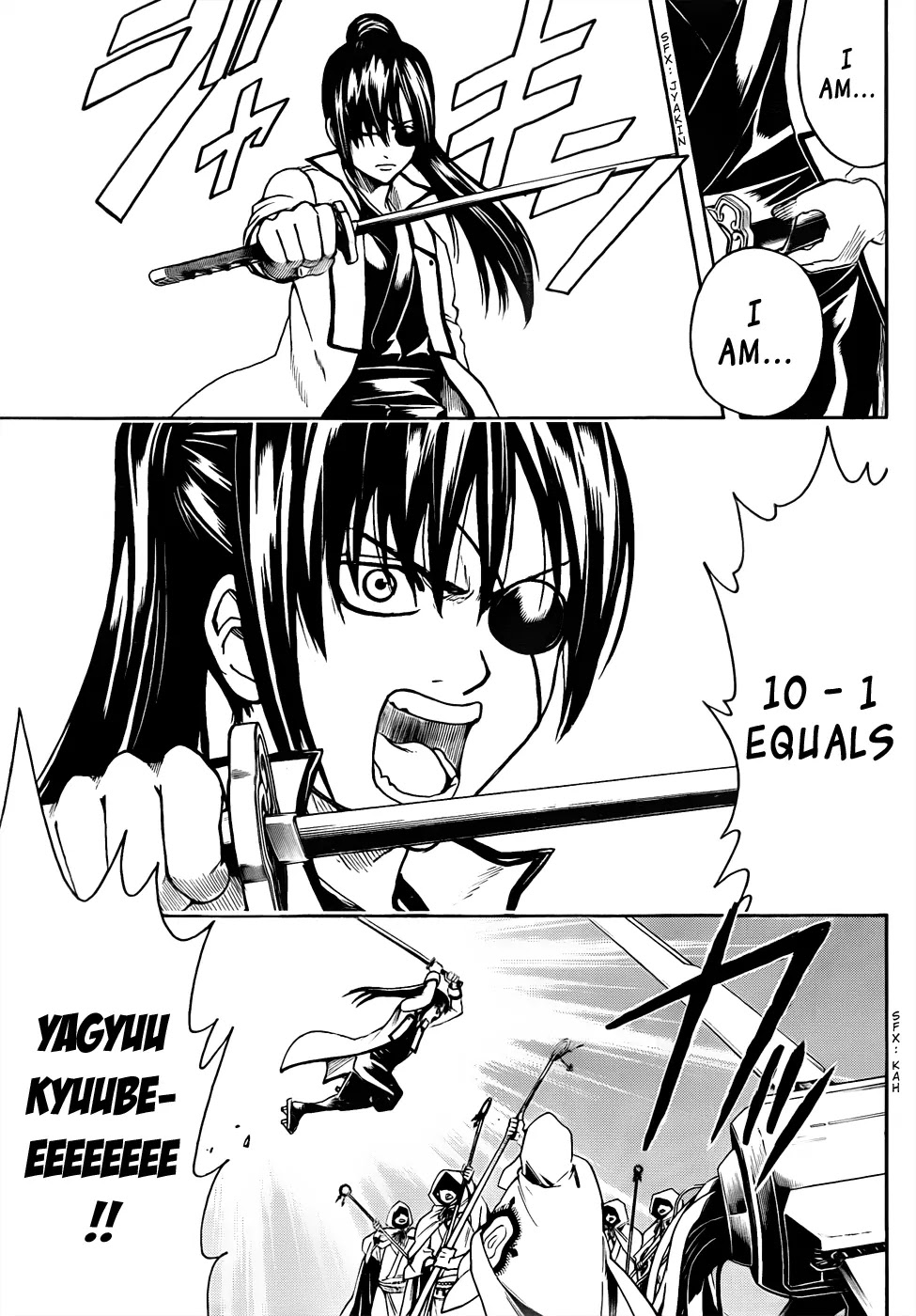 Gintama Chapter 441 page 17 - Chapter 441 : 10-1=