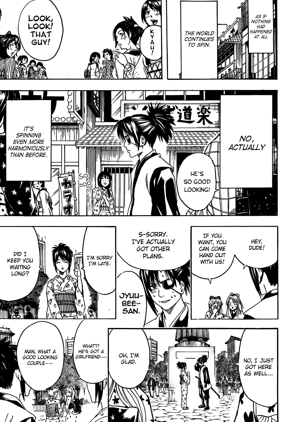 Gintama Chapter 441 page 3 - Chapter 441 : 10-1=