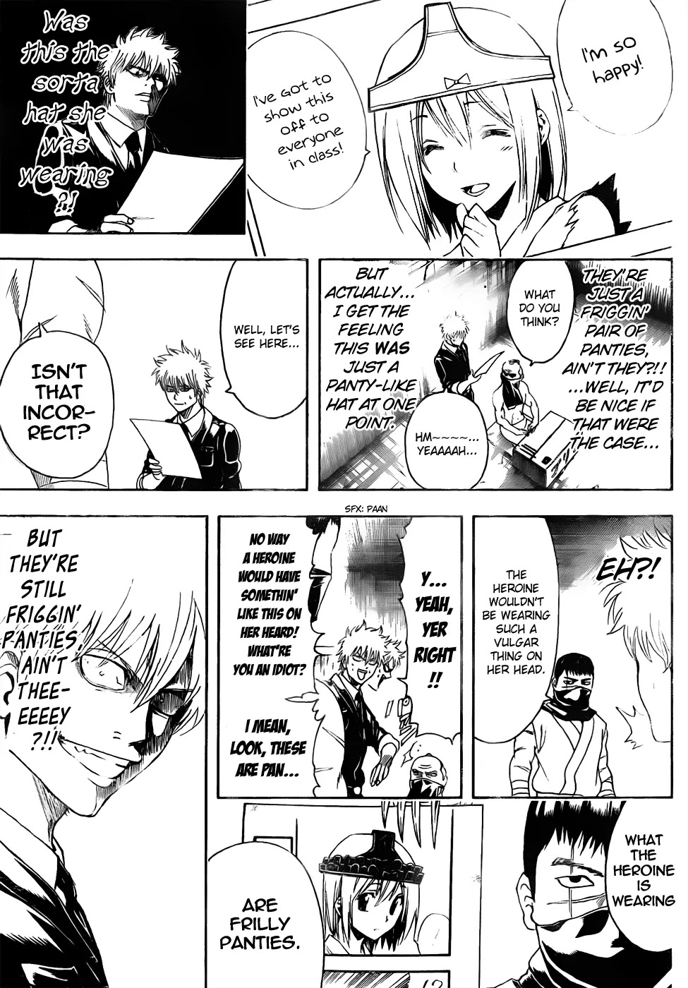 Gintama Chapter 442 page 17 - Chapter 442 : The G-Pen is a Capricious, the Maru-Pen is Stubborn