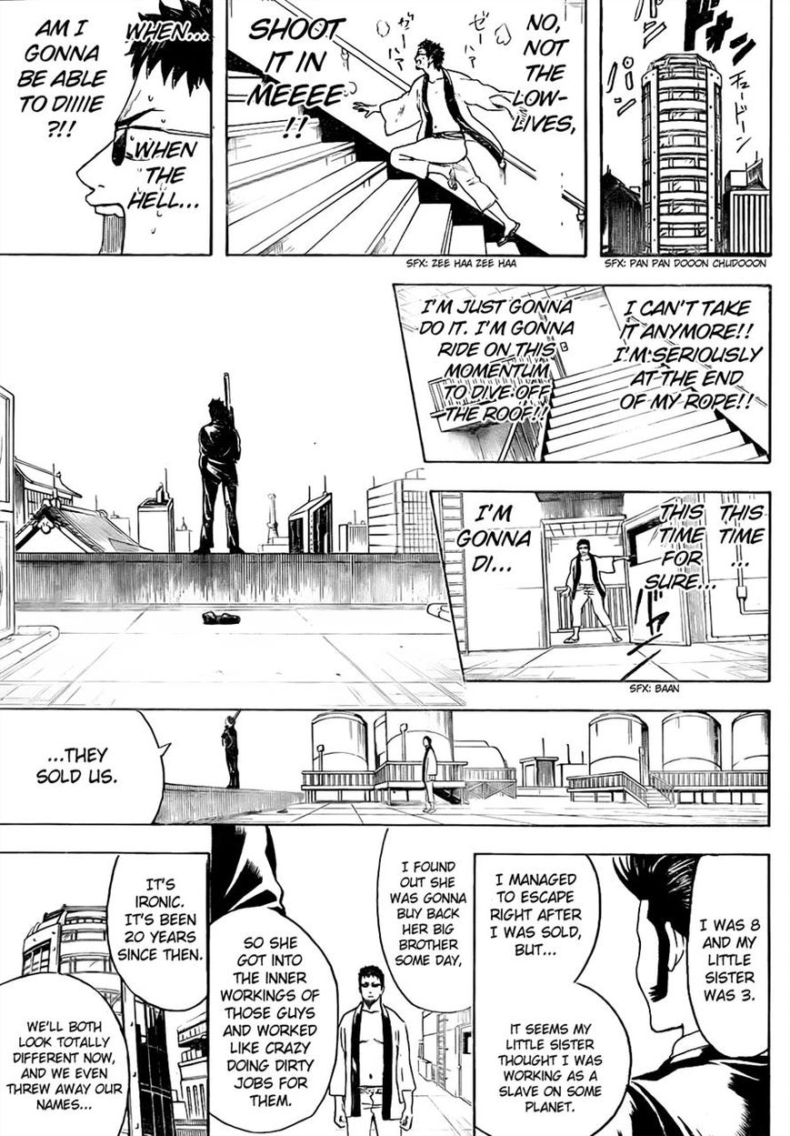 Gintama Chapter 444 page 15 - Chapter 444 : Sunglasses of Life and Death