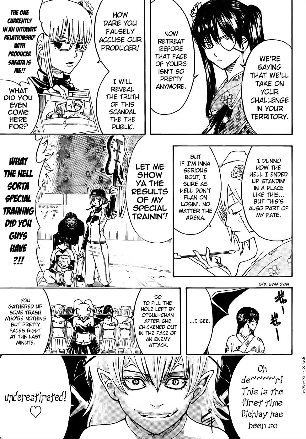 Gintama Chapter 447 page 13 - Chapter 447 : Wash Your Hands Before Handshakes
