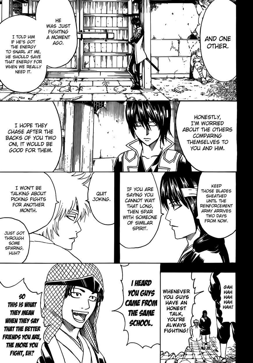 Gintama Chapter 453 page 11 - Chapter 453 : At Reunions, Memories You Don't Want to Remember Reawaken, Too