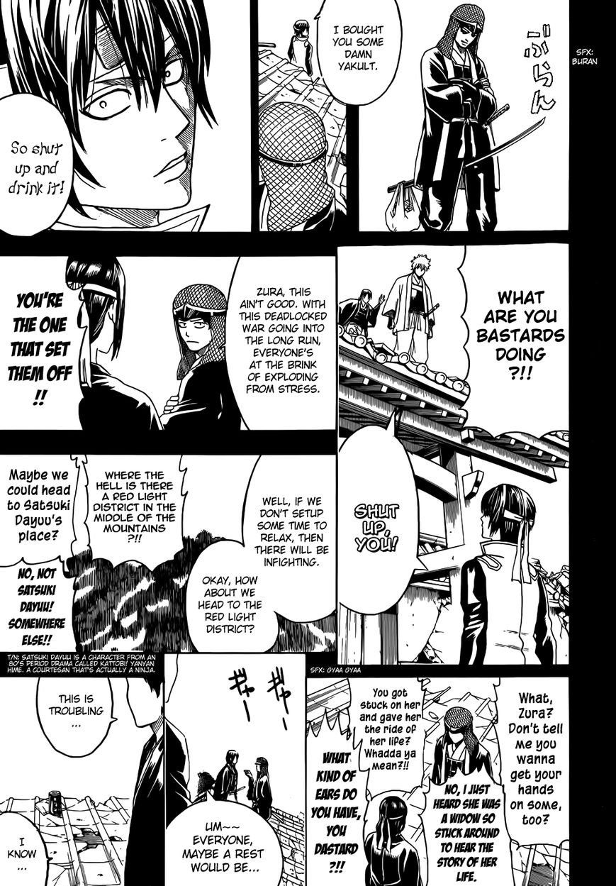 Gintama Chapter 453 page 13 - Chapter 453 : At Reunions, Memories You Don't Want to Remember Reawaken, Too