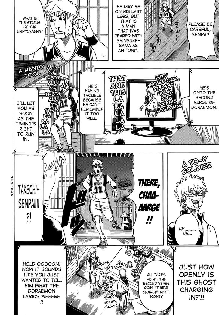 Gintama Chapter 454.2 page 10 - Chapter 454 v2 : A Reunion Party Of Onis And Shadows