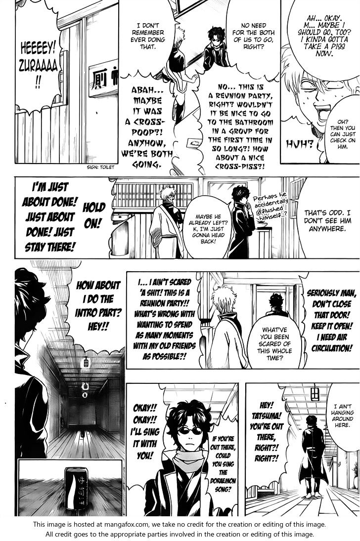 Gintama Chapter 454.2 page 6 - Chapter 454 v2 : A Reunion Party Of Onis And Shadows