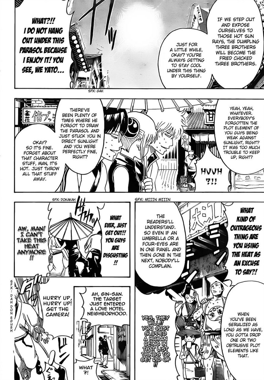 Gintama Chapter 457 page 2 - Chapter 457 : Making Light of Early Plot Elements is Fatal