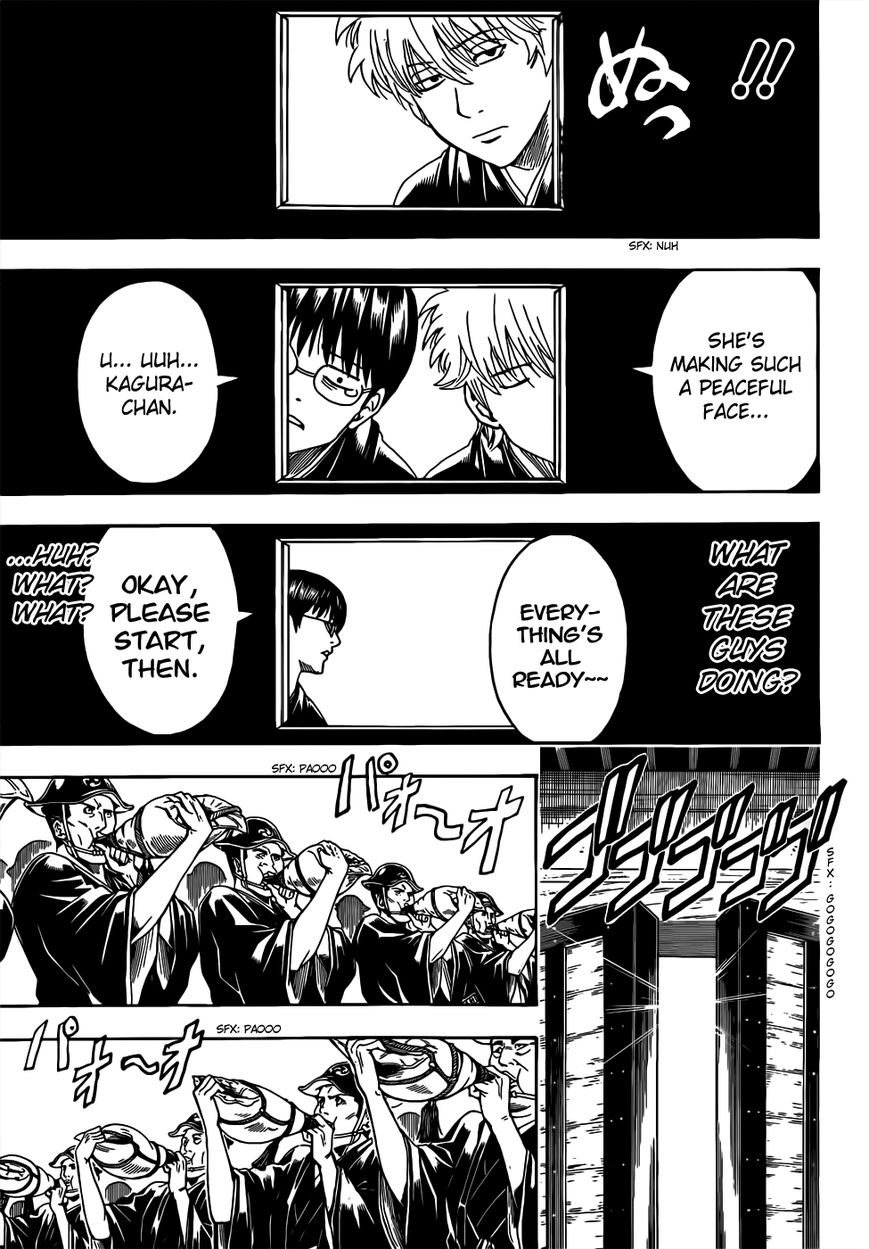 Gintama Chapter 458 page 15 - Chapter 458 : Feigned Illnesses are the Source of All Kinds of Diseases