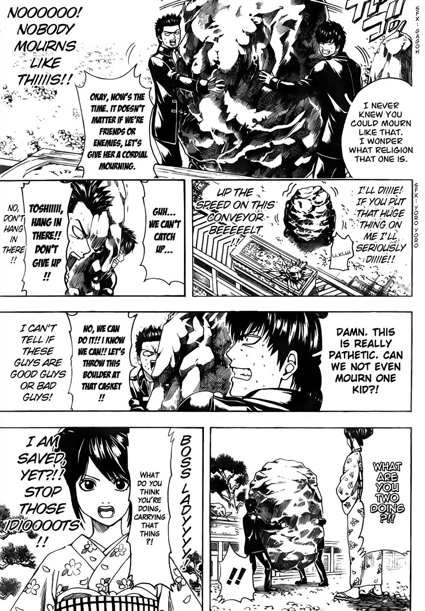 Gintama Chapter 459 page 9 - Chapter 459 : Saying Goodbye Is Easy