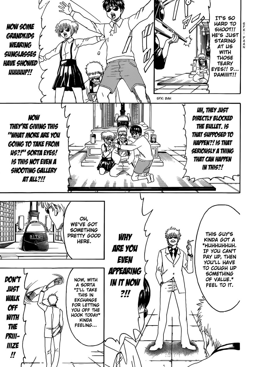 Gintama Chapter 460 page 15 - Chapter 460 : Love Is A Roach Motel