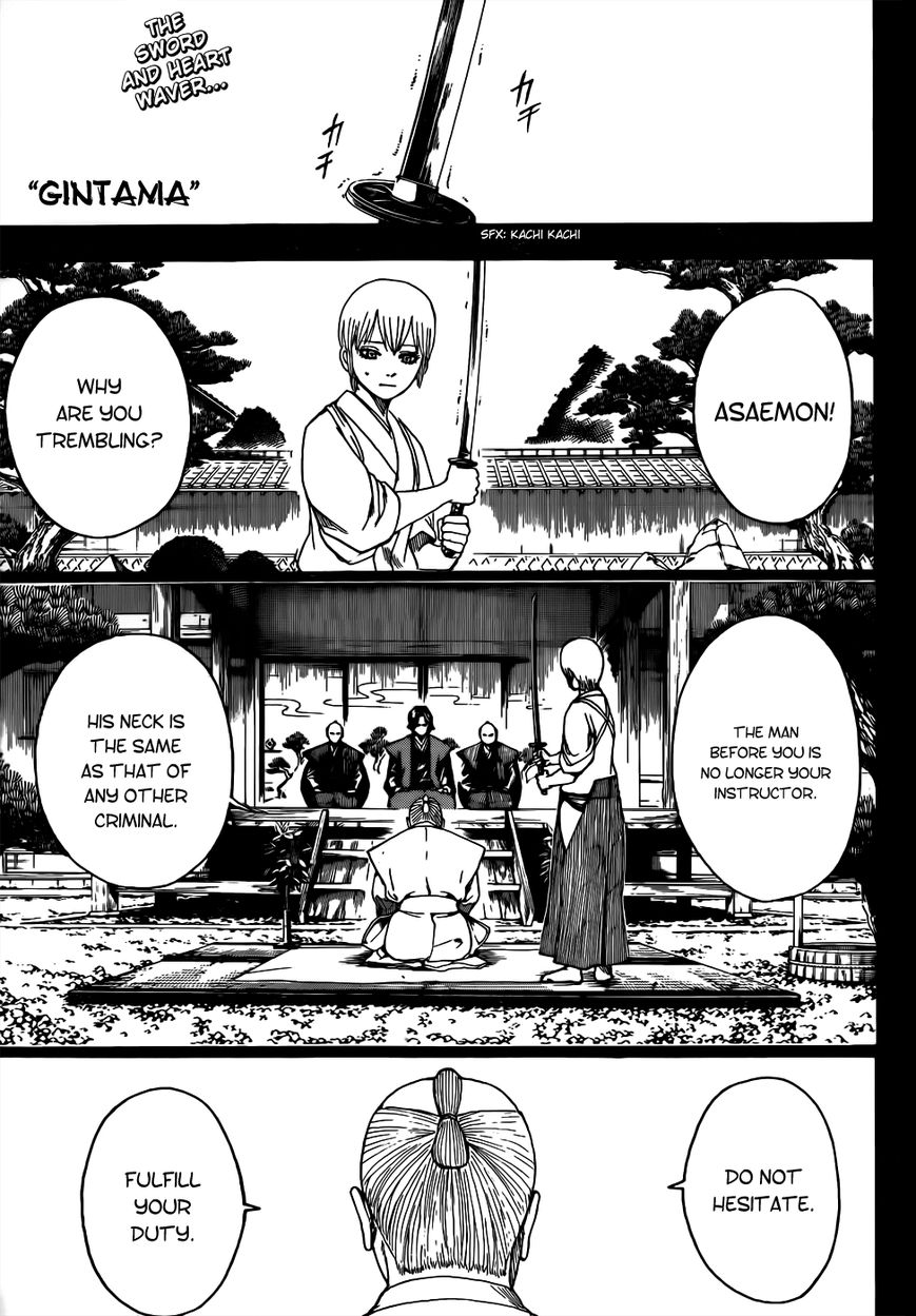 Gintama Chapter 464 page 1 - Chapter 464 : Morning and Night Shinigami