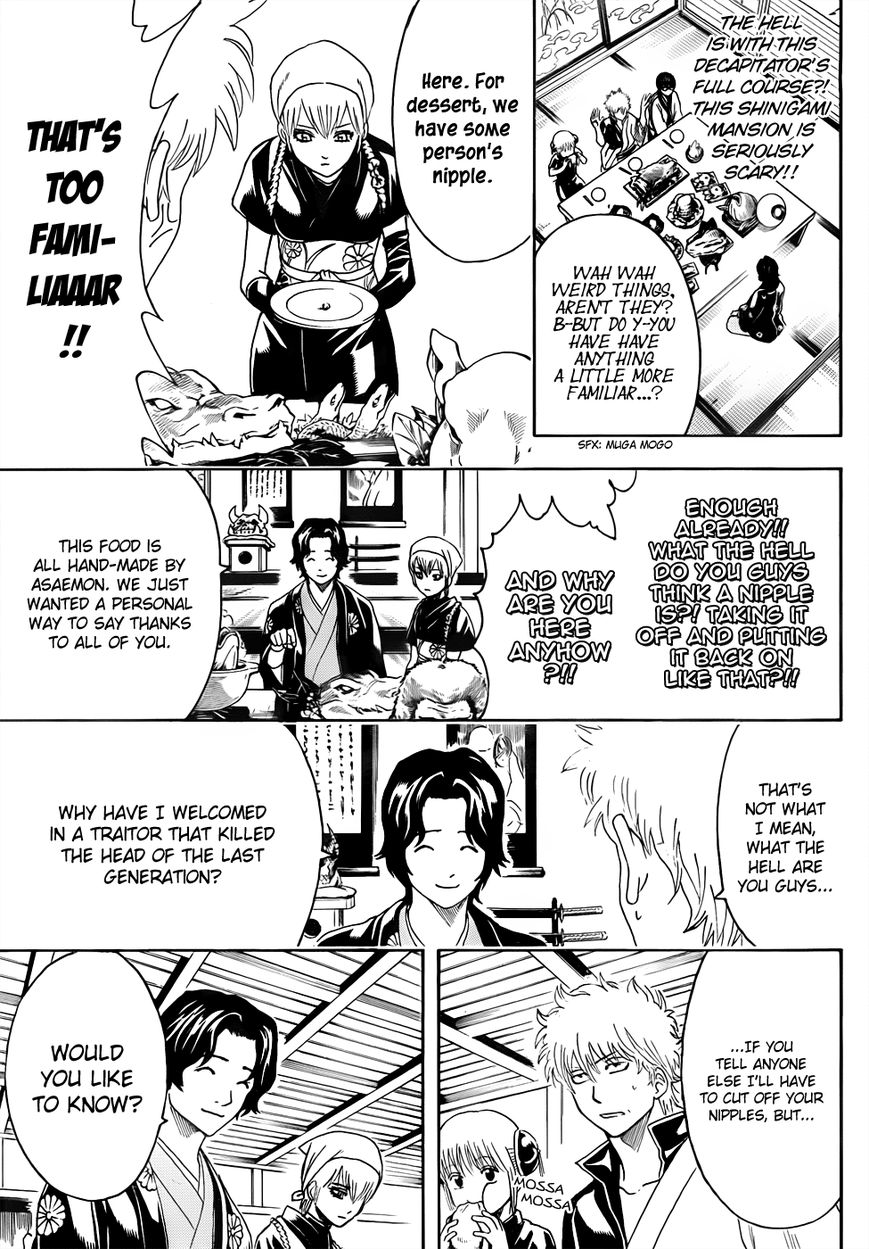 Gintama Chapter 464 page 11 - Chapter 464 : Morning and Night Shinigami