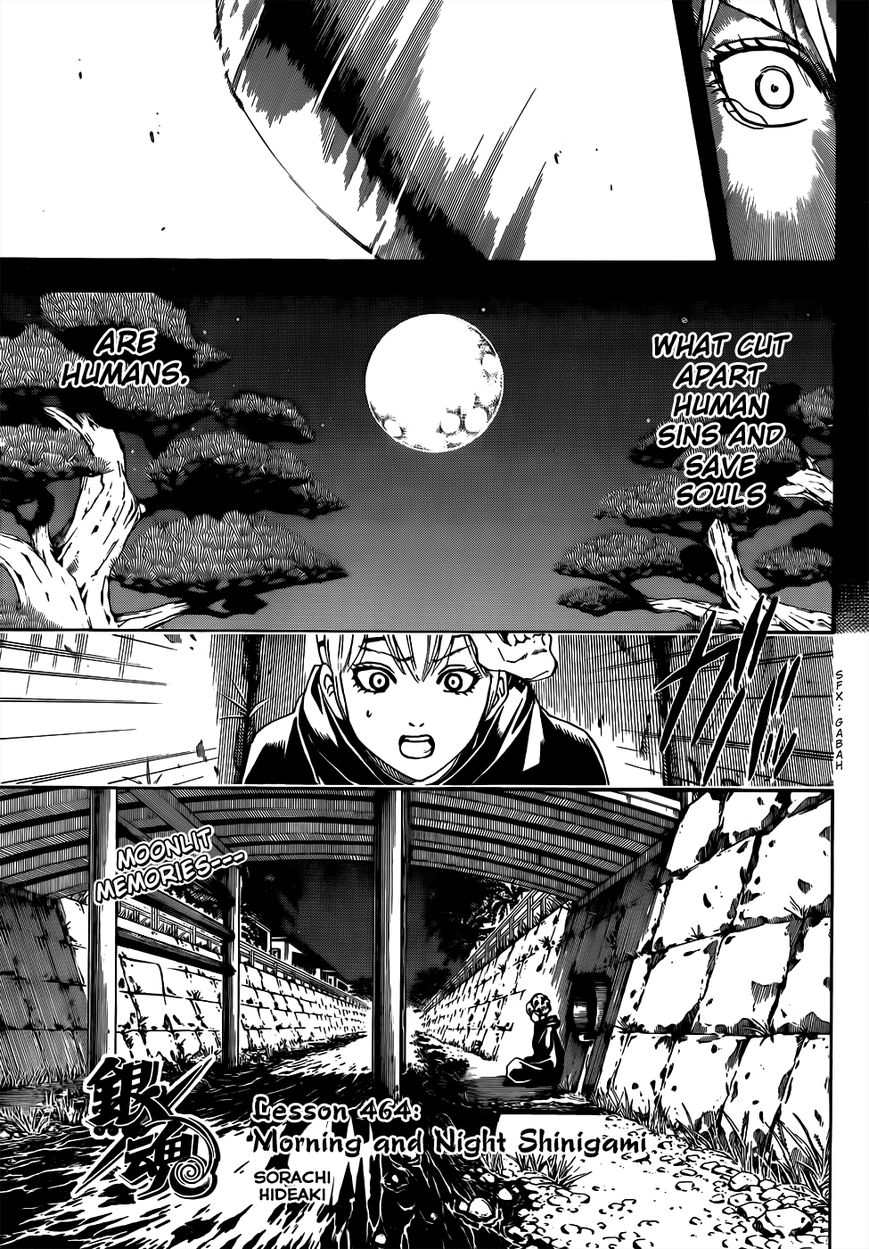 Gintama Chapter 464 page 3 - Chapter 464 : Morning and Night Shinigami