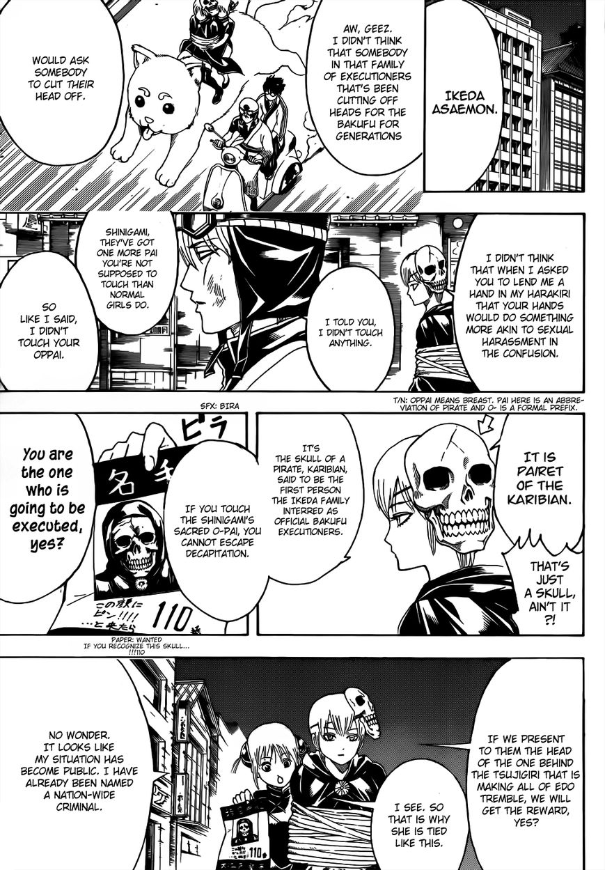 Gintama Chapter 464 page 5 - Chapter 464 : Morning and Night Shinigami