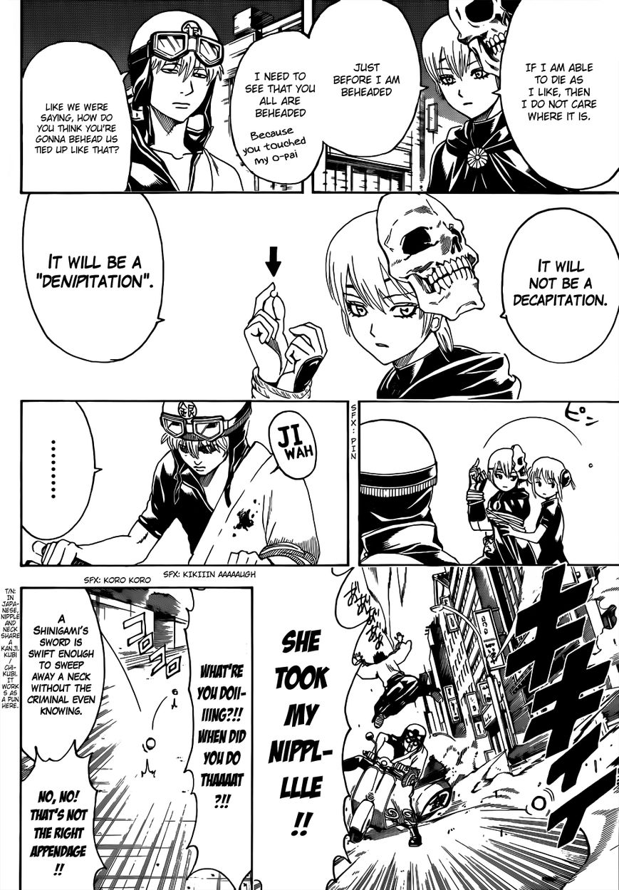 Gintama Chapter 464 page 6 - Chapter 464 : Morning and Night Shinigami