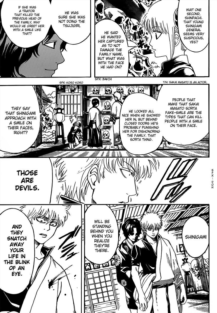 Gintama Chapter 464 page 9 - Chapter 464 : Morning and Night Shinigami