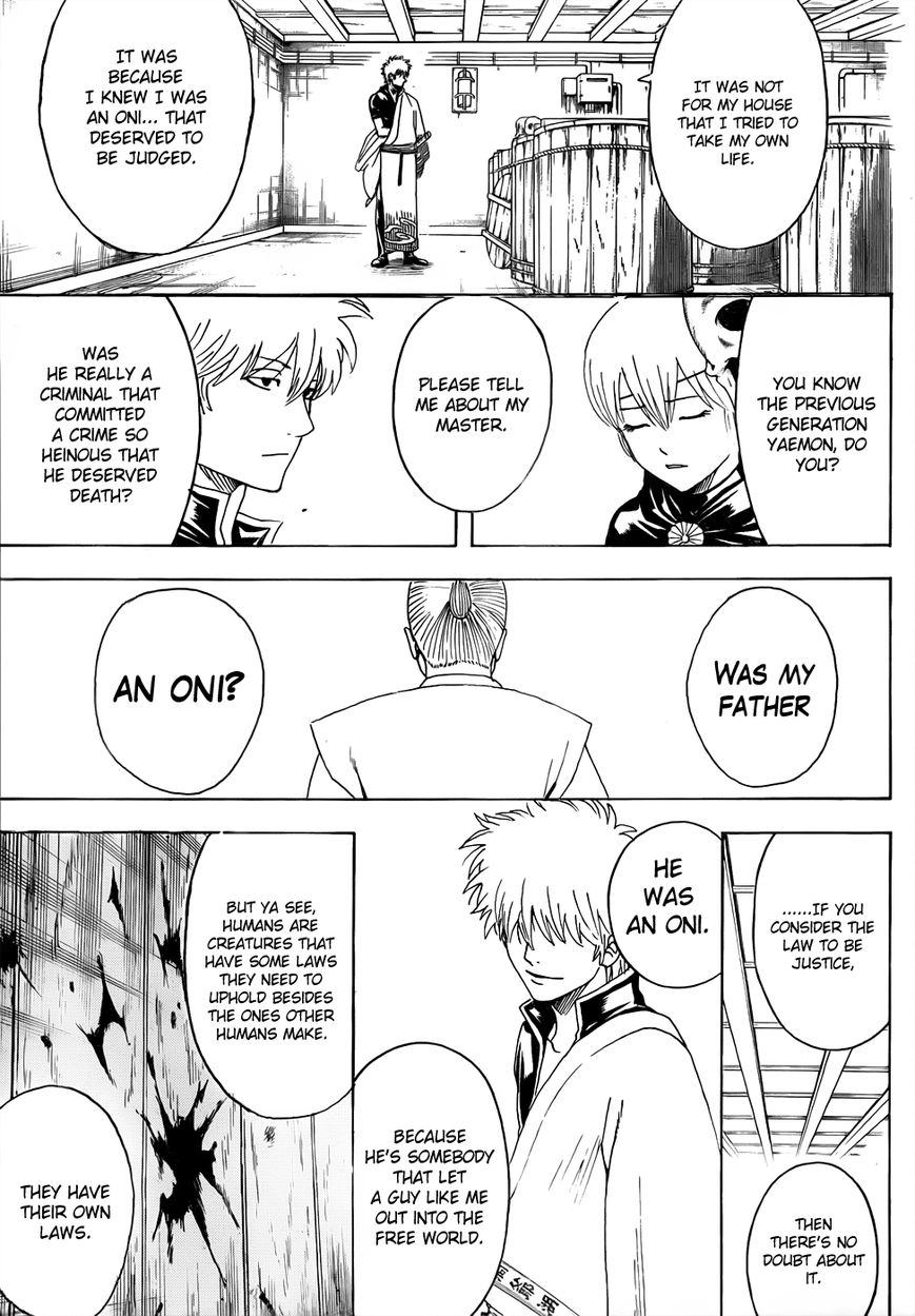 Gintama Chapter 465 page 11 - Chapter 465 : An Oni Or A Human?
