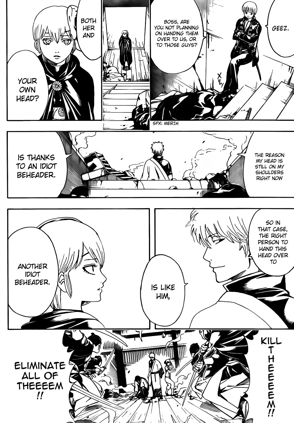 Gintama Chapter 466 page 12 - Chapter 466 : Hijikata Disappeared at the End of the Mayonnaise Line