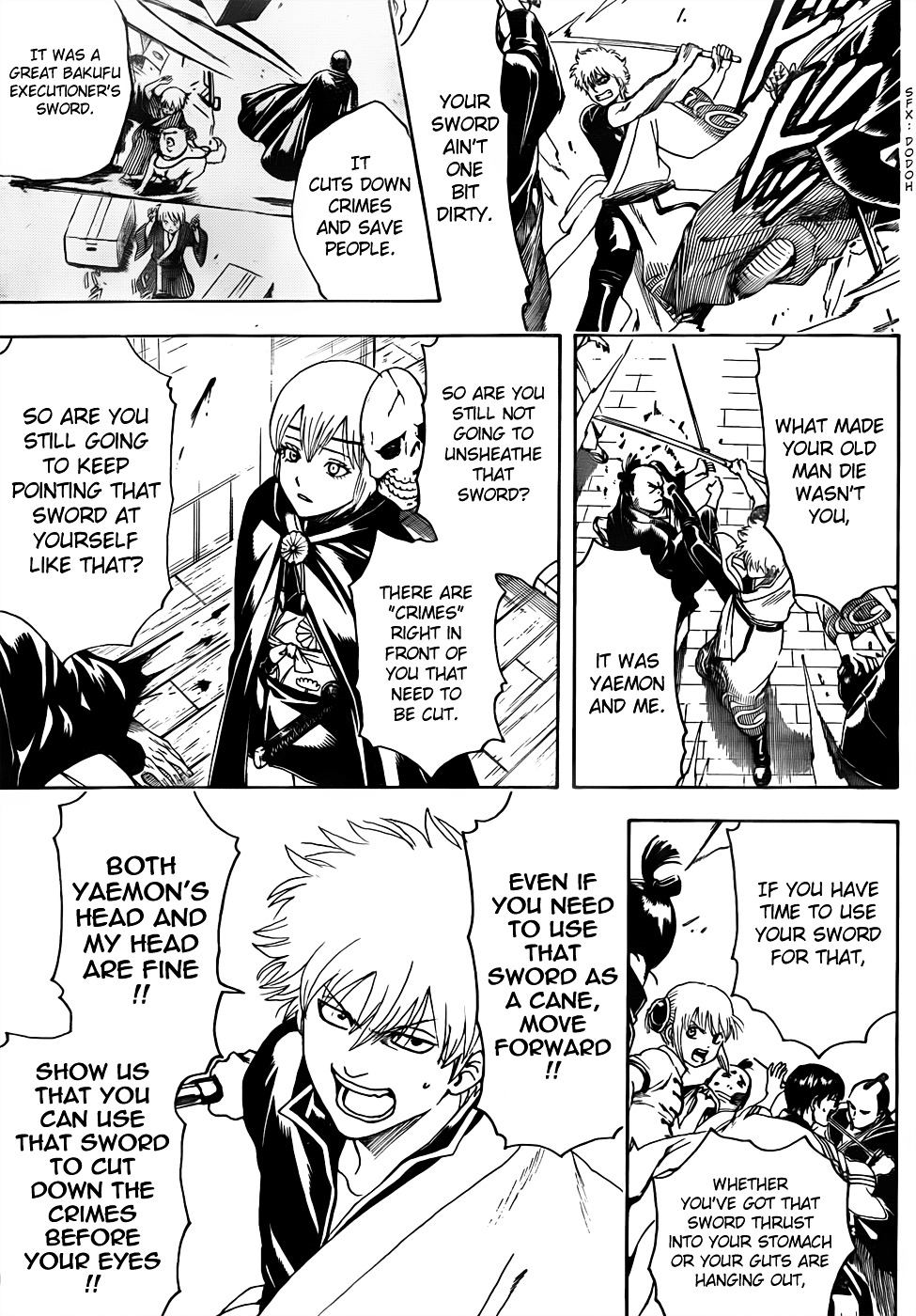 Gintama Chapter 466 page 13 - Chapter 466 : Hijikata Disappeared at the End of the Mayonnaise Line