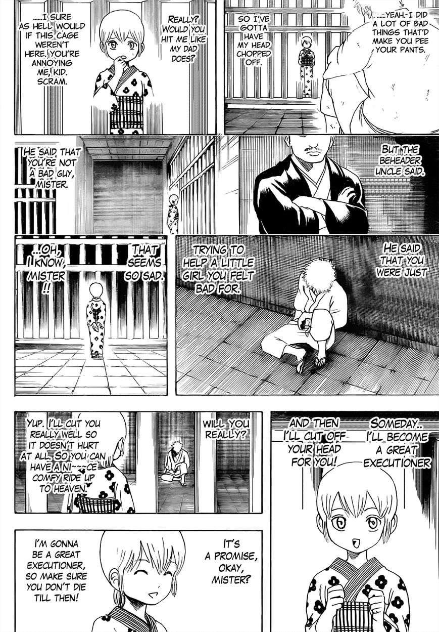 Gintama Chapter 467 page 12 - Chapter 467 : Okita Also Disappeared, at the End of the Total Sadist Line