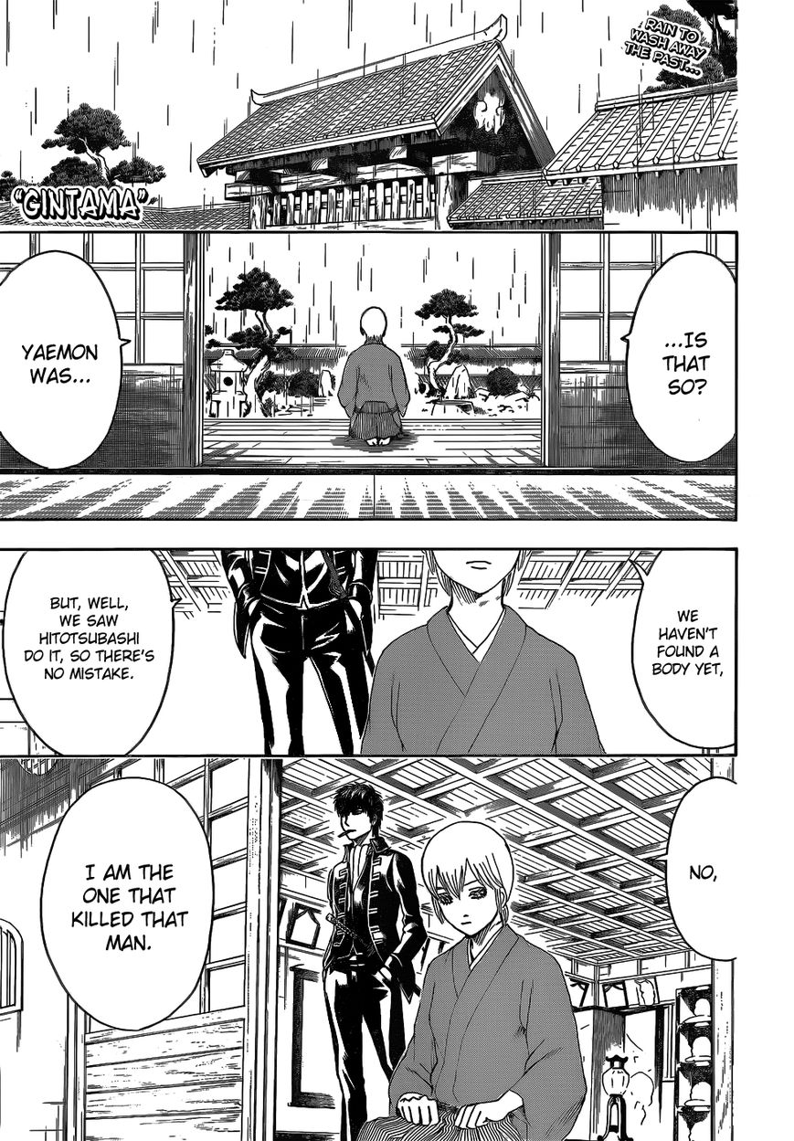 Gintama Chapter 469 page 1 - Chapter 469 : Farewell, Shinigami