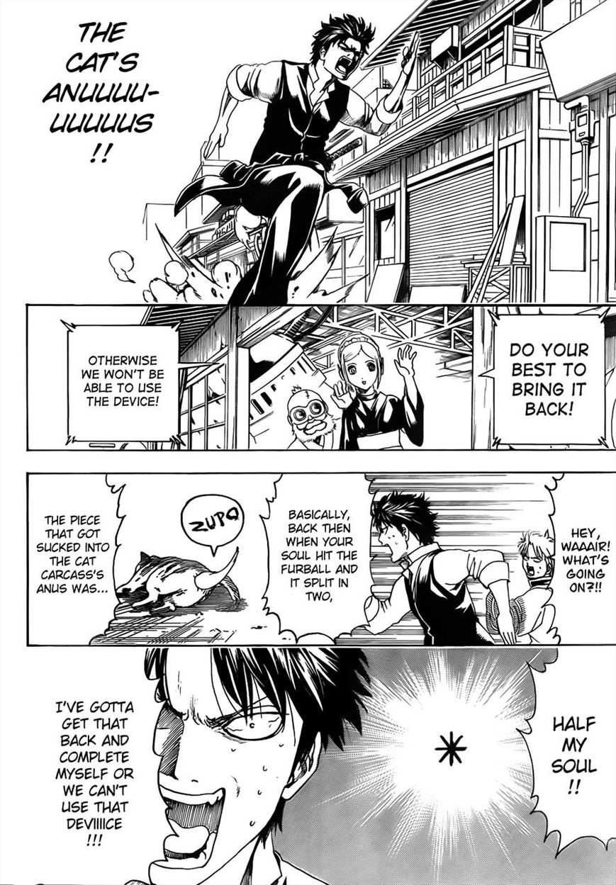 Gintama Chapter 472 page 10 - Chapter 472 : I'm the Right Ball and He's the Left Ball