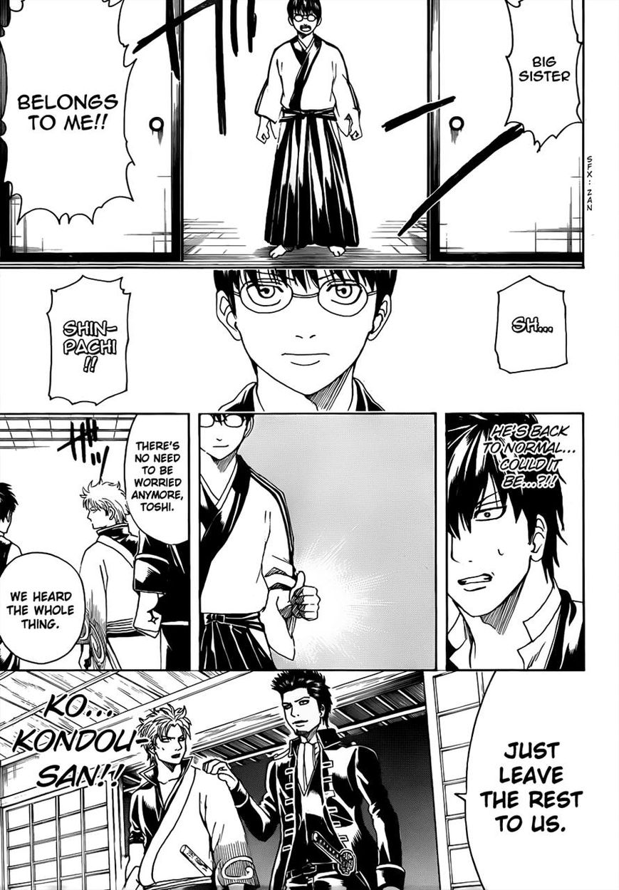 Gintama Chapter 474 page 14 - Chapter 474 : I'm Eyeglasses and He's Sunglasses