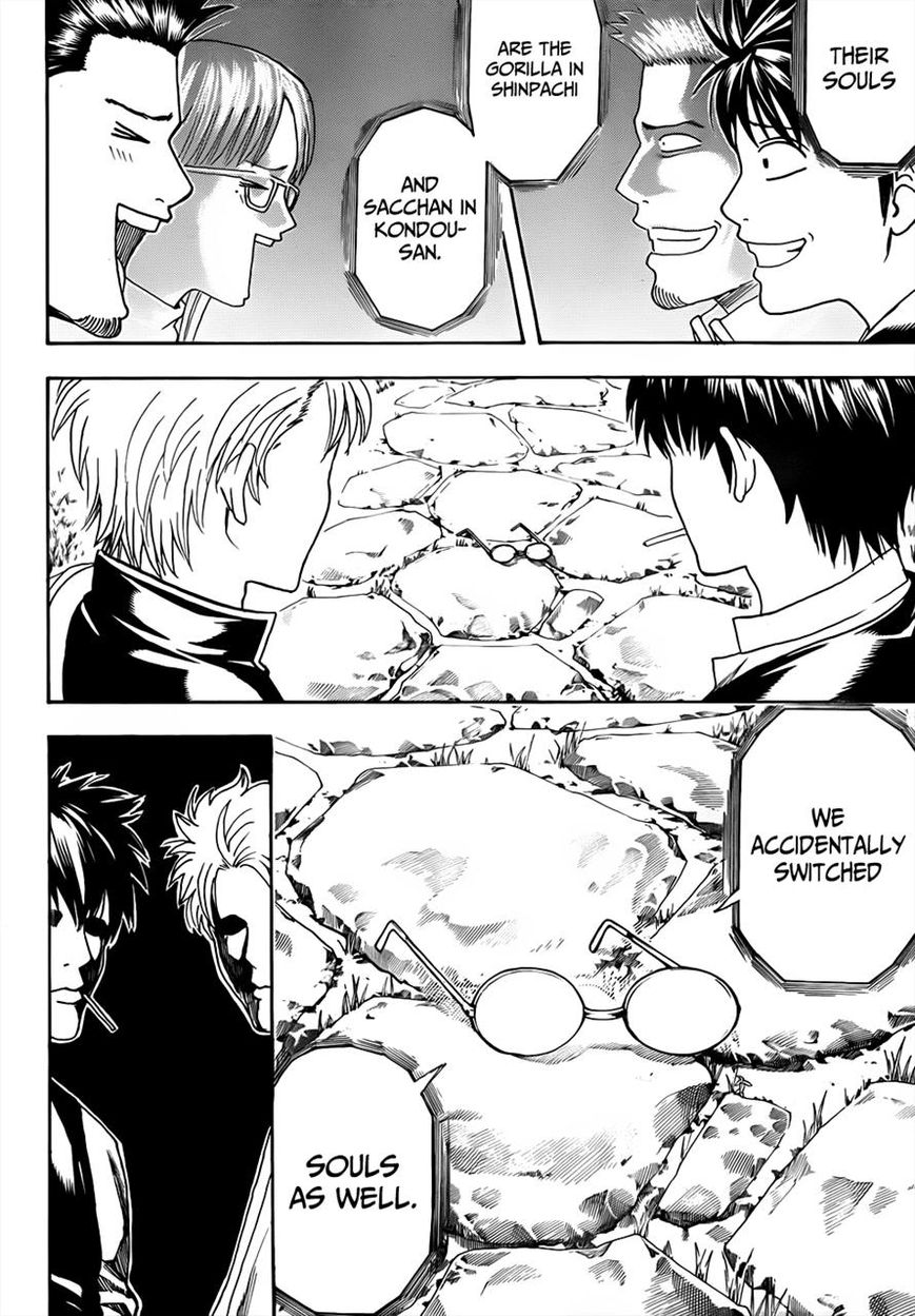 Gintama Chapter 474 page 17 - Chapter 474 : I'm Eyeglasses and He's Sunglasses