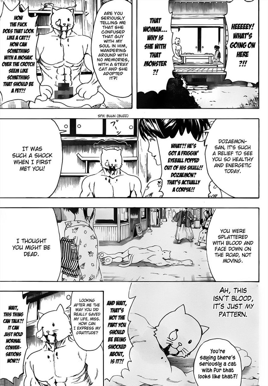 Gintama Chapter 474 page 6 - Chapter 474 : I'm Eyeglasses and He's Sunglasses