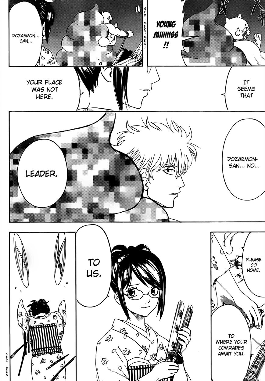 Gintama Chapter 476 page 10 - Chapter 476 : I'm Yorozuya and He's Shinsengumi