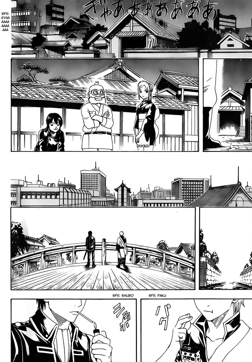 Gintama Chapter 476 page 14 - Chapter 476 : I'm Yorozuya and He's Shinsengumi