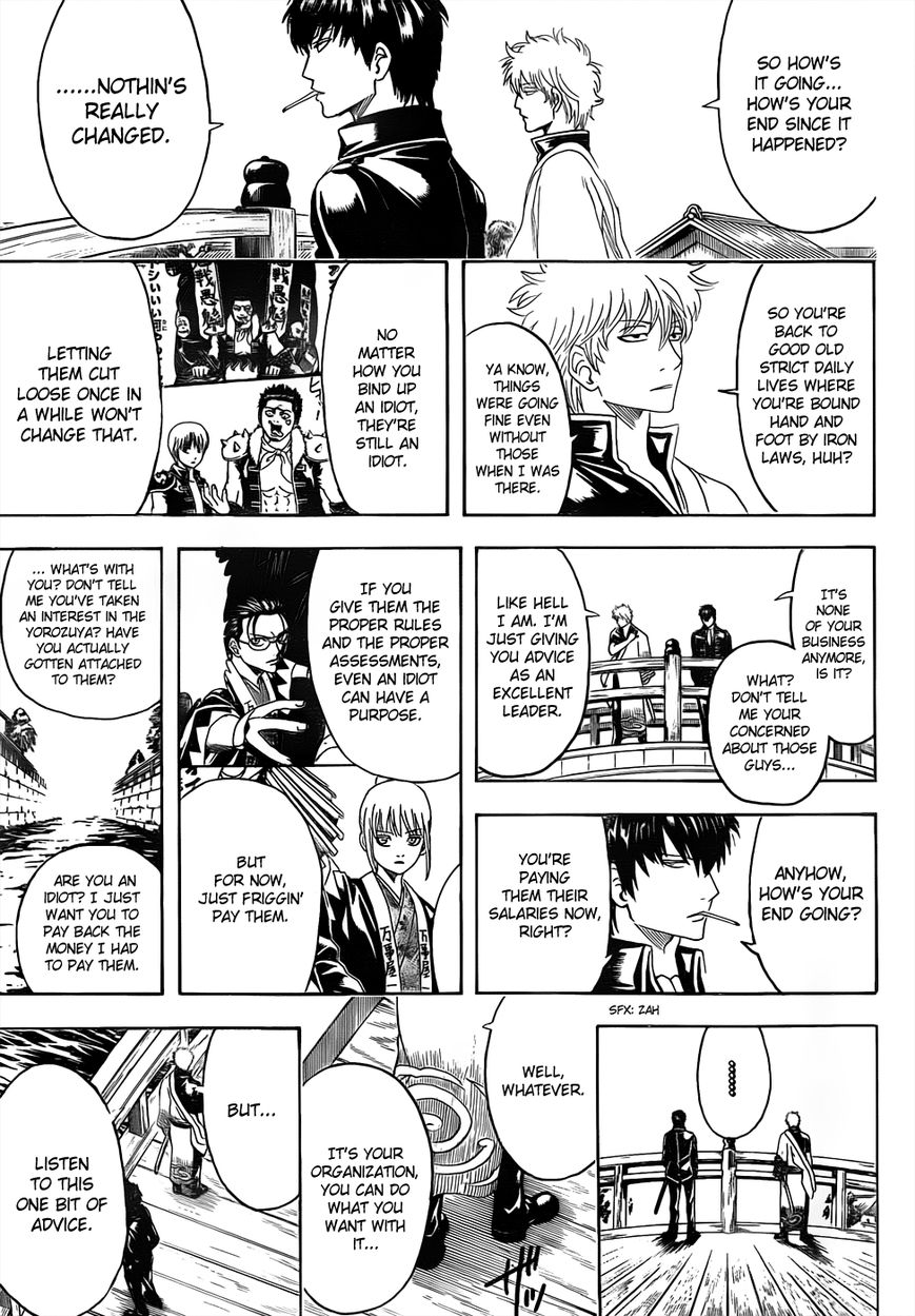 Gintama Chapter 476 page 15 - Chapter 476 : I'm Yorozuya and He's Shinsengumi