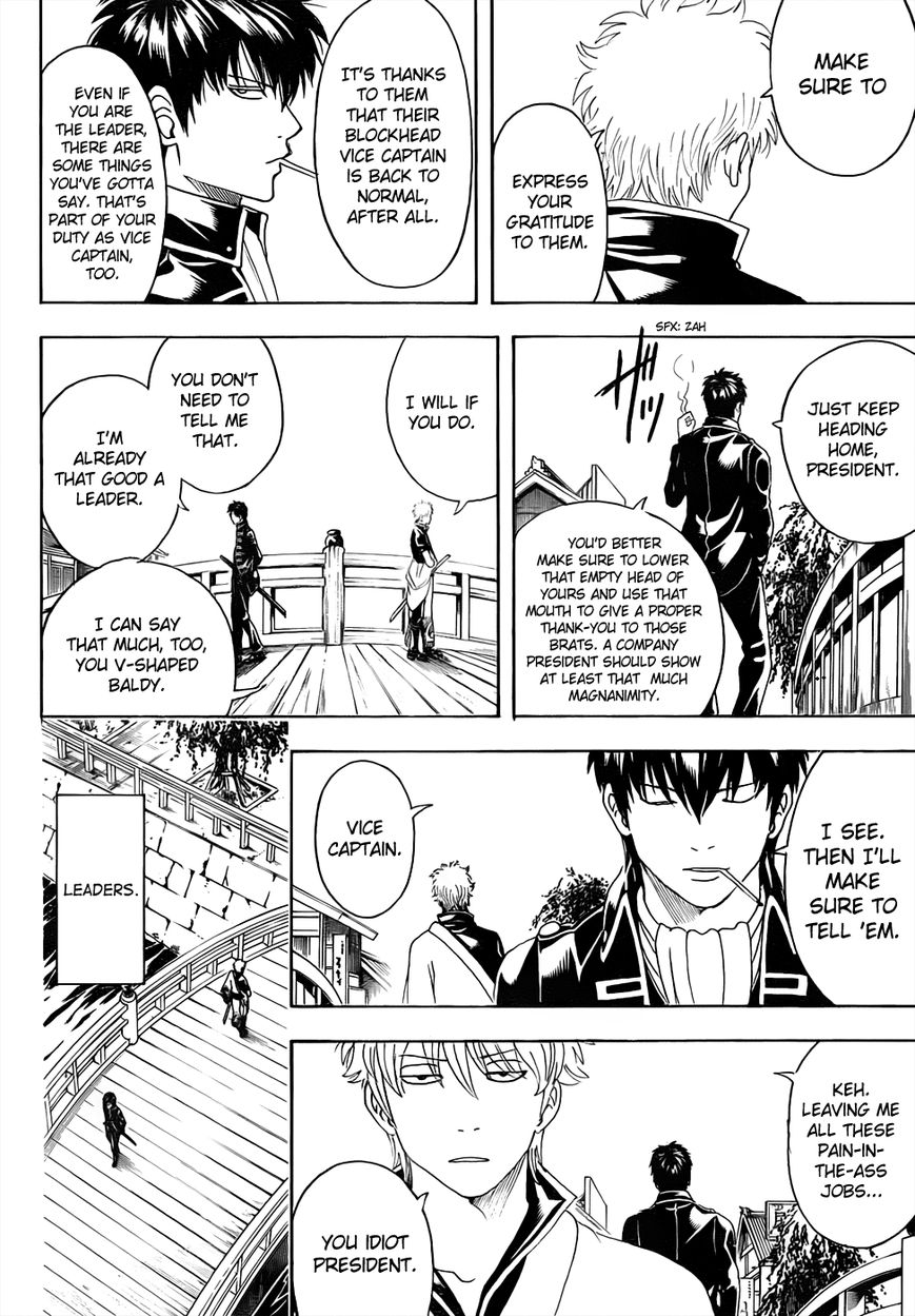 Gintama Chapter 476 page 16 - Chapter 476 : I'm Yorozuya and He's Shinsengumi