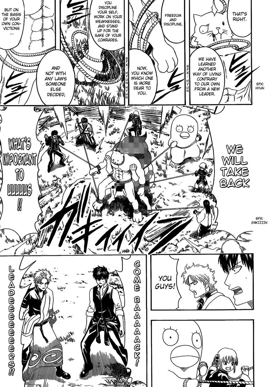 Gintama Chapter 476 page 9 - Chapter 476 : I'm Yorozuya and He's Shinsengumi