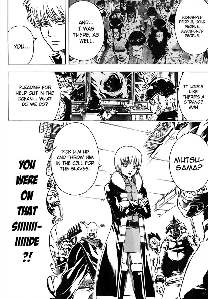 Gintama Chapter 477 page 14 - Chapter 477 : Always Open Bags Like They Have 50 Million in Them