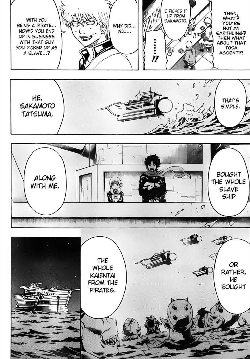 Gintama Chapter 477 page 16 - Chapter 477 : Always Open Bags Like They Have 50 Million in Them