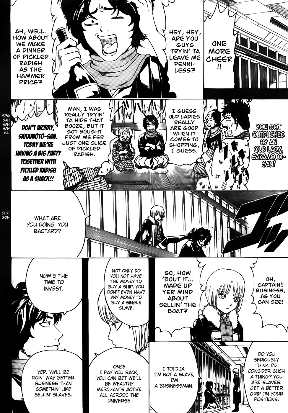 Gintama Chapter 478 page 10 - Chapter 478 : Stick a Barf Bag in your Handbag, Too