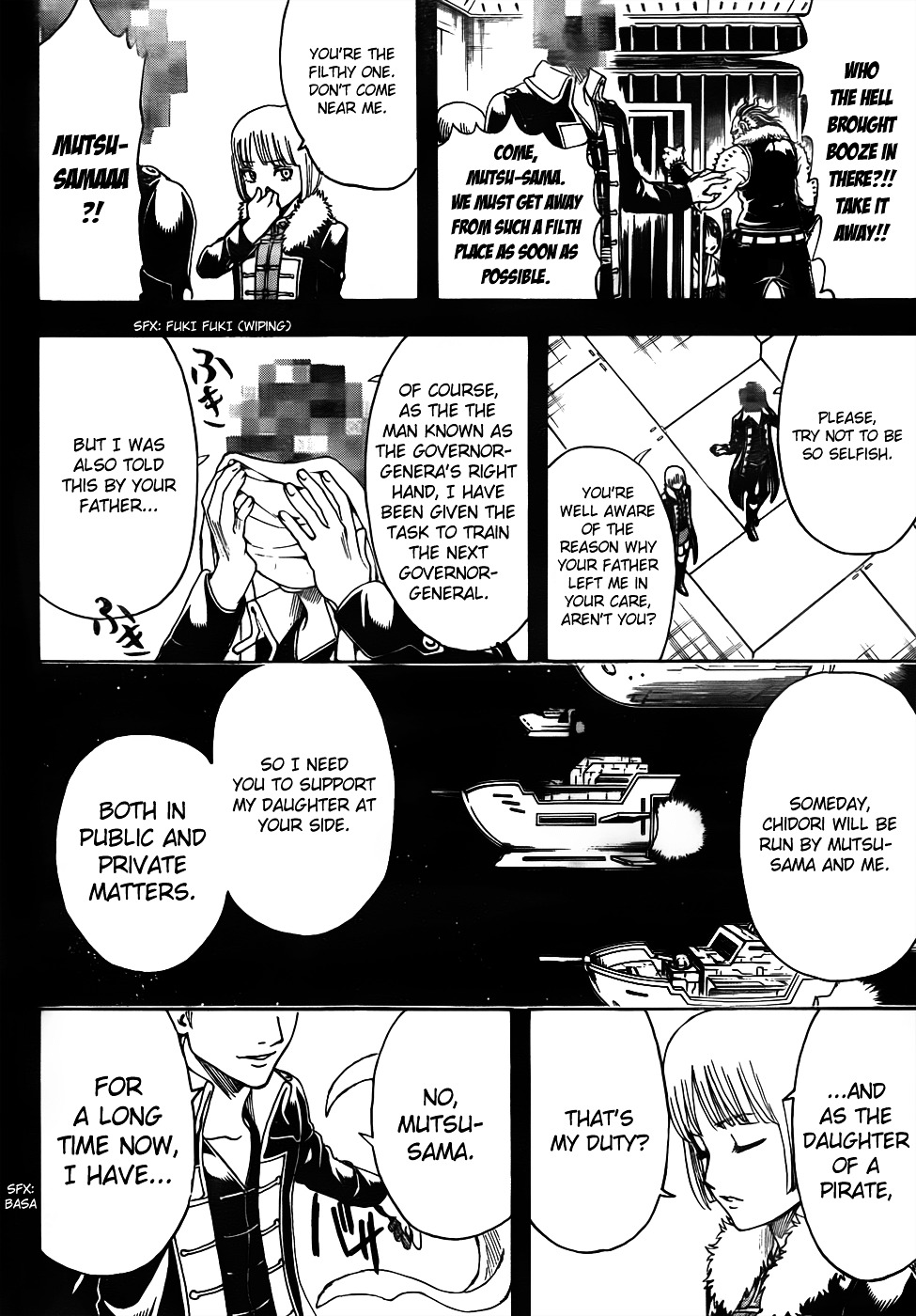 Gintama Chapter 478 page 12 - Chapter 478 : Stick a Barf Bag in your Handbag, Too