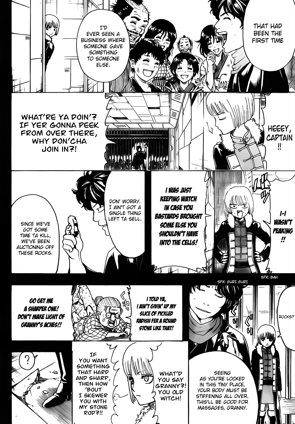 Gintama Chapter 478 page 14 - Chapter 478 : Stick a Barf Bag in your Handbag, Too
