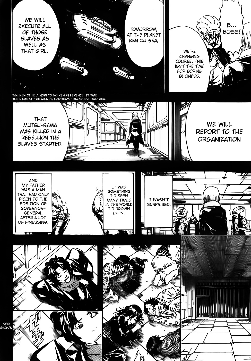 Gintama Chapter 478 page 18 - Chapter 478 : Stick a Barf Bag in your Handbag, Too