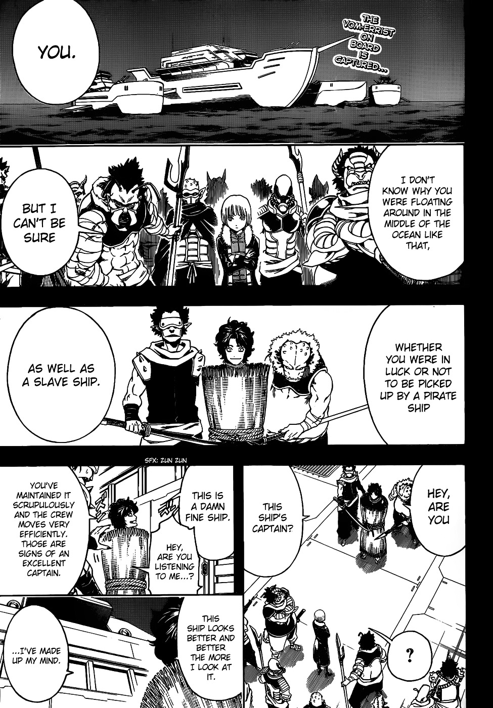Gintama Chapter 478 page 3 - Chapter 478 : Stick a Barf Bag in your Handbag, Too