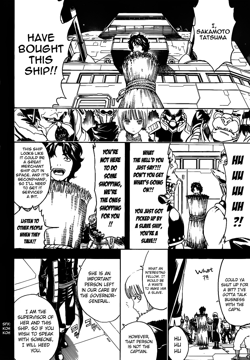 Gintama Chapter 478 page 4 - Chapter 478 : Stick a Barf Bag in your Handbag, Too