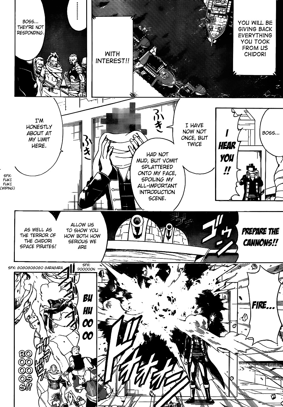 Gintama Chapter 478 page 8 - Chapter 478 : Stick a Barf Bag in your Handbag, Too